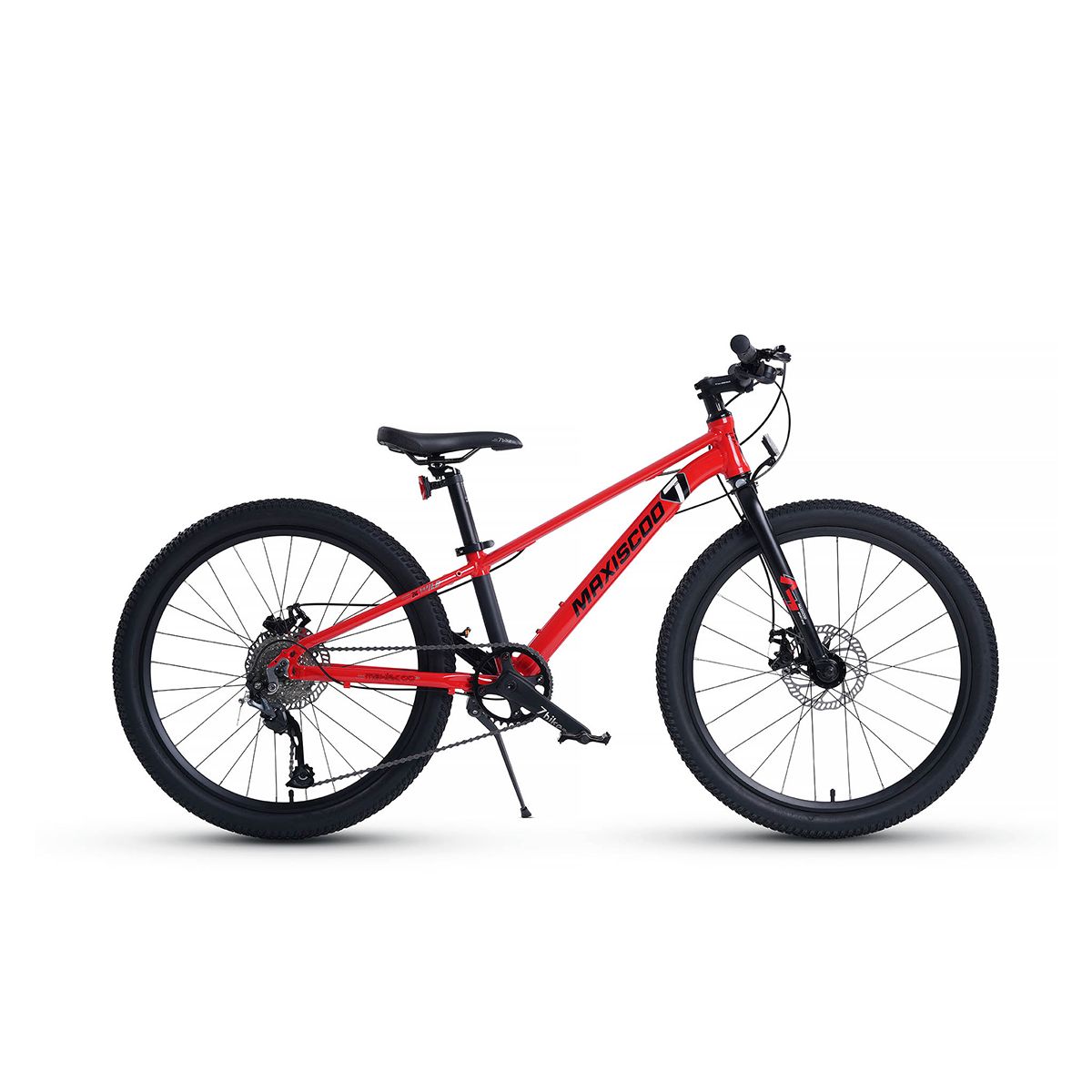 Велосипед Maxiscoo 7BIKE 24'' M500 (2024) Красный MSC-M7-2402P