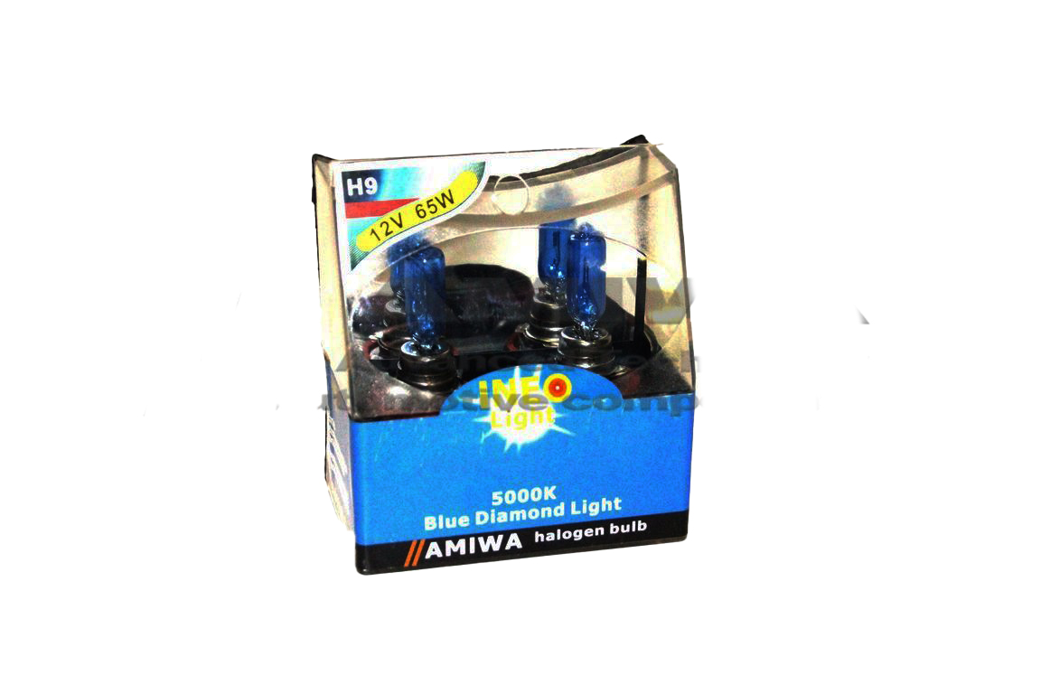 лампа накаливания Amiwa blue diamond light 2X-INEOH9-12-65H9 65вт 12в