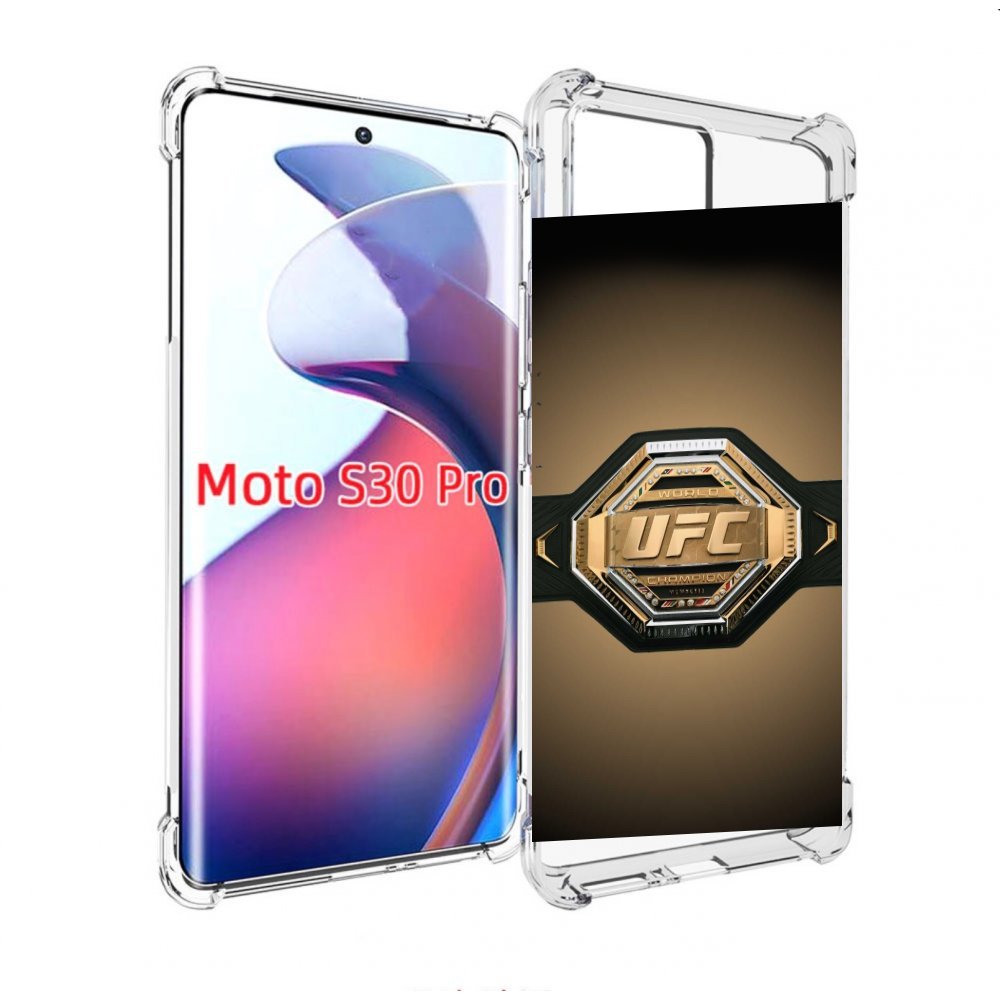 

Чехол MyPads UFC единоборства мужской для Motorola Moto S30 Pro, Прозрачный, Tocco