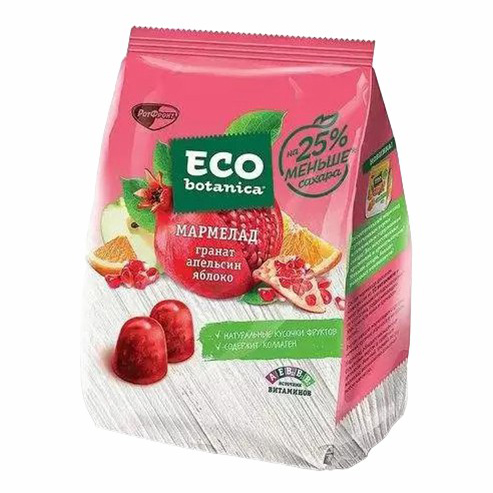 

Мармелад Eco botanica гранат-яблоко-апельсин 150 г
