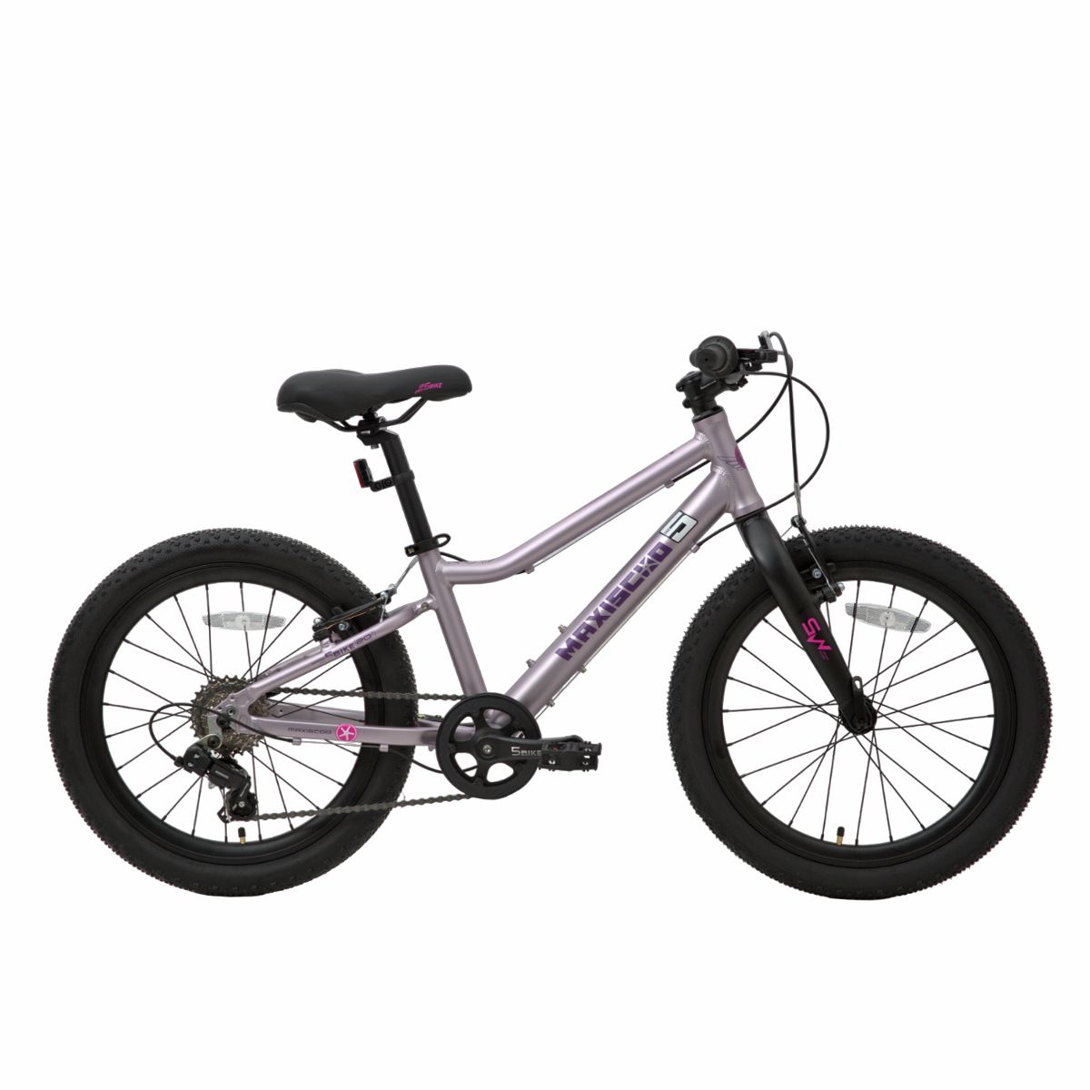 Велосипед Maxiscoo 5BIKE 20'' L (2024) Розовый Сапфир MSC-M5-2003