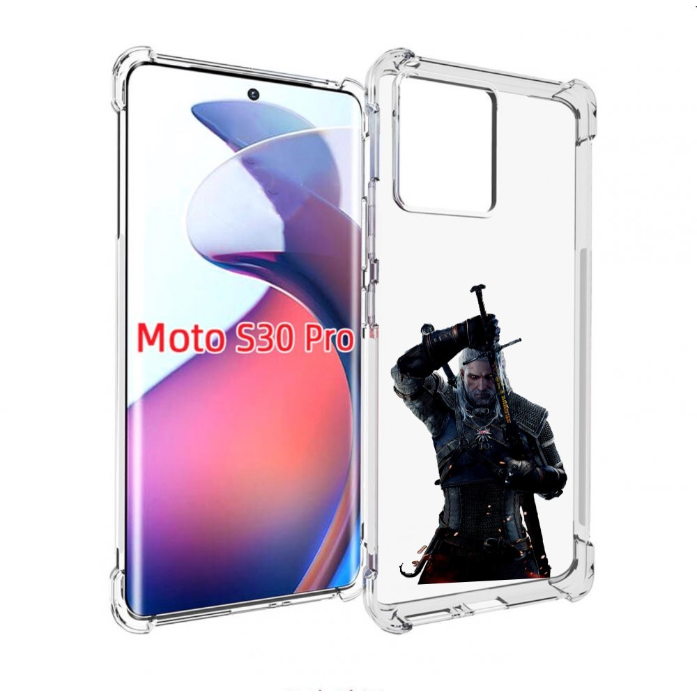 

Чехол MyPads The-Witcher-3-Ведьмак для Motorola Moto S30 Pro, Прозрачный, Tocco