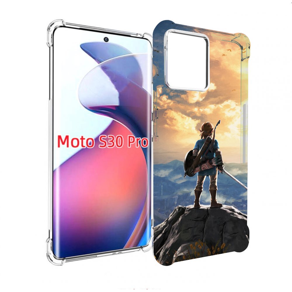 

Чехол MyPads The Legend of Zelda для Motorola Moto S30 Pro, Прозрачный, Tocco