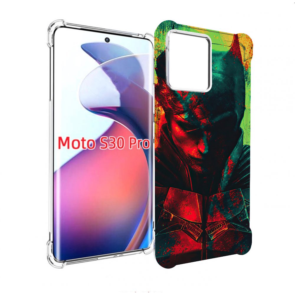 

Чехол MyPads The Batman для Motorola Moto S30 Pro, Прозрачный, Tocco