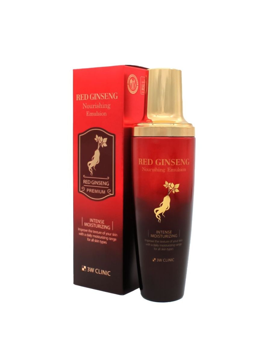 Эмульсия для лица 3W Clinic Red Ginseng Nourishing Emulsion