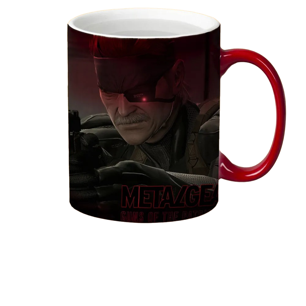 

Кружка CoolPodarok MGS4 Old Snake Пожилой Солдат