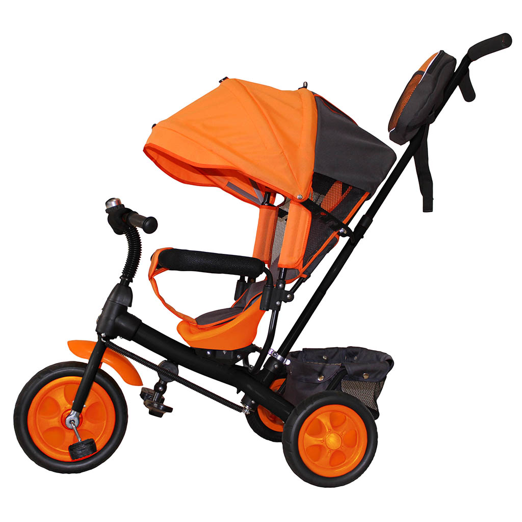 Велосипед детский трехколесный Галактика Лучик VIVAT 2 Оранжевый