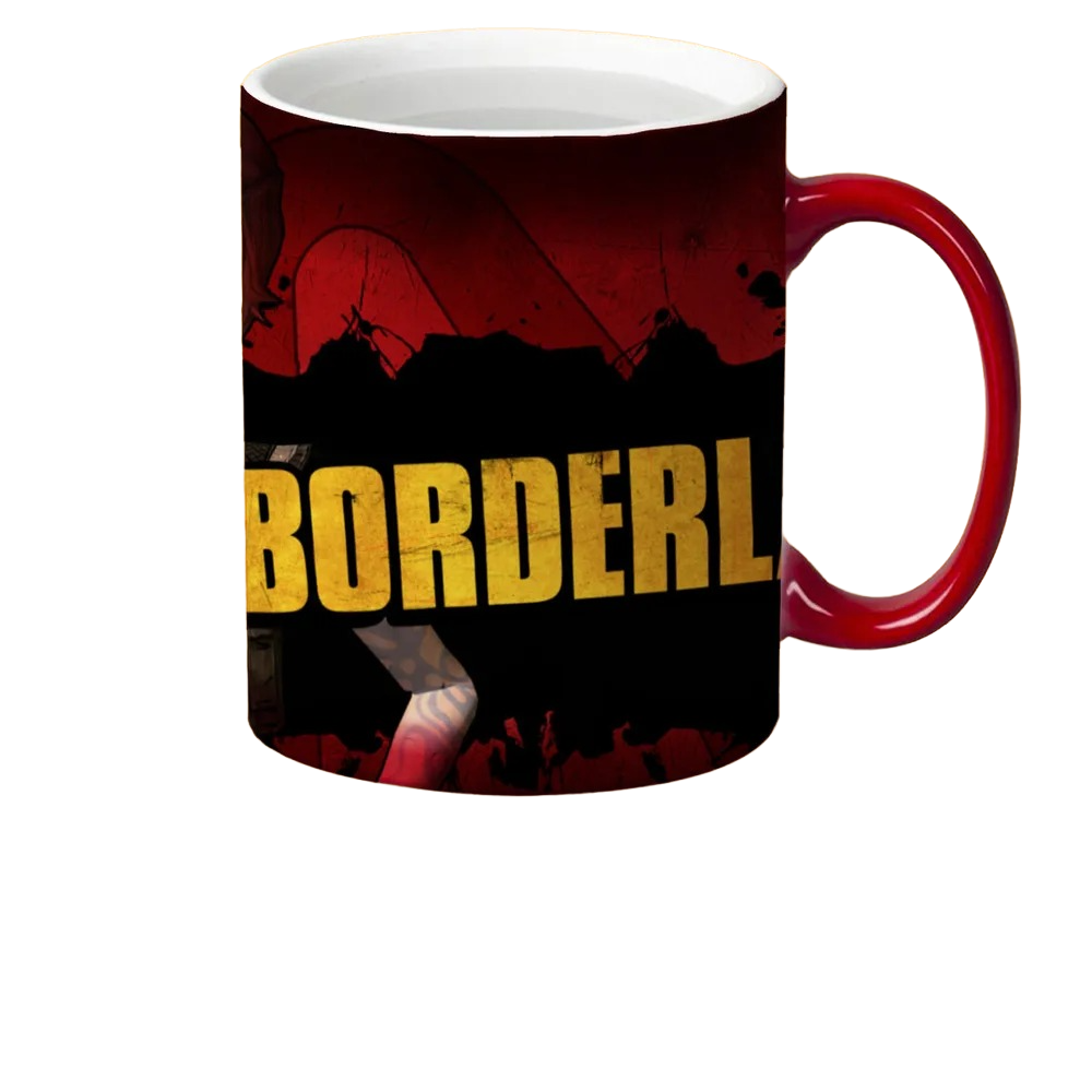 

Кружка CoolPodarok Borderlands Девушка и надпись