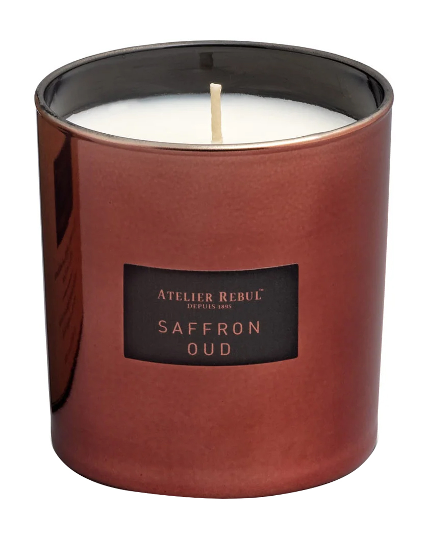 Парфюмированная свеча Atelier Rebul Saffron Oud Scented Candle