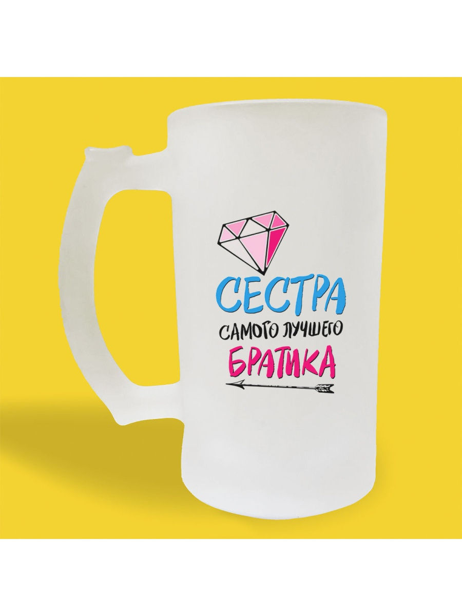 

Кружка CoolPodarok Семья. Самой любимому братику