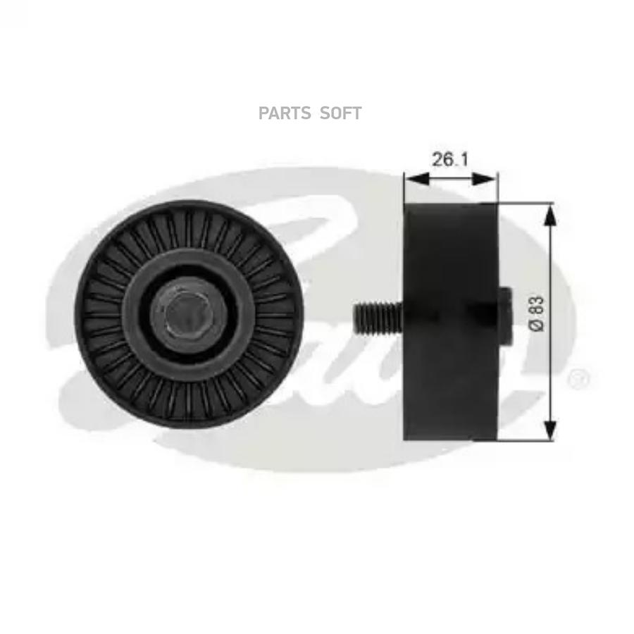 

Ролик Паразитный Gates T38027 Gates арт. T38027