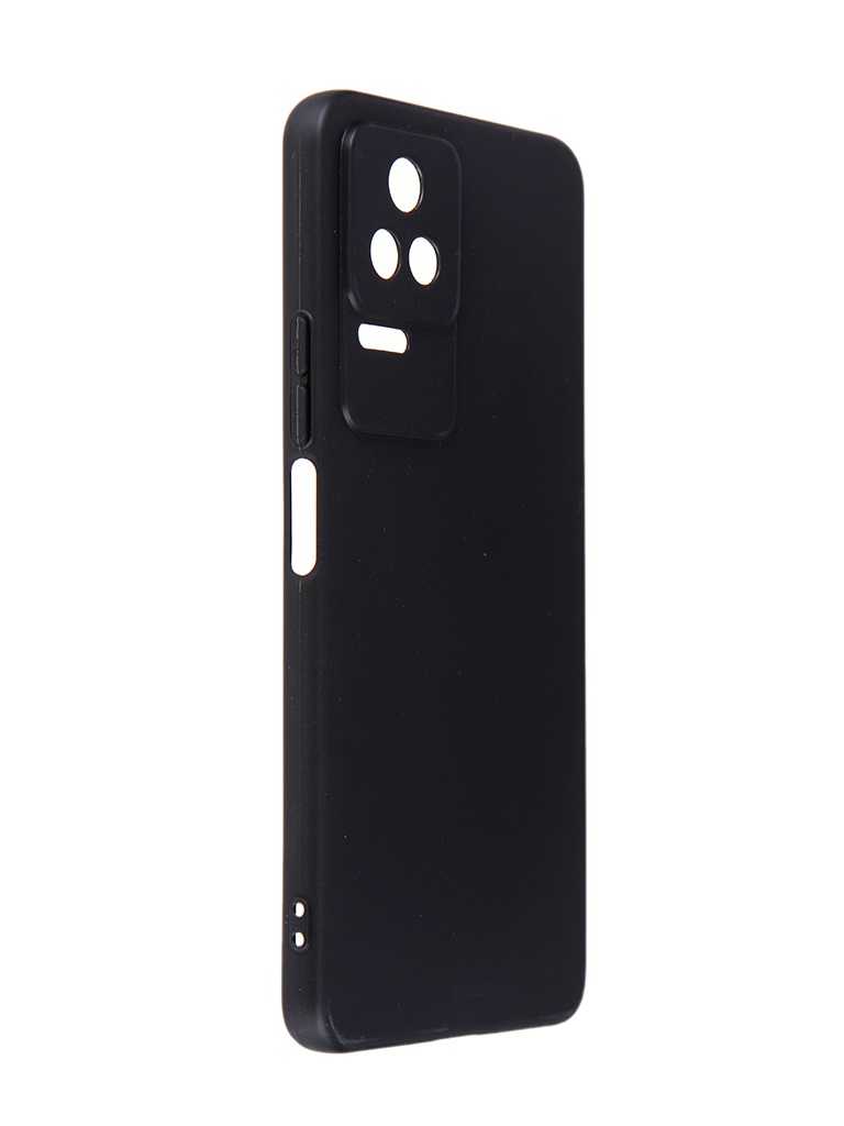 фото Чехол df для poco f4 5g silicone black pocase-07 df-group