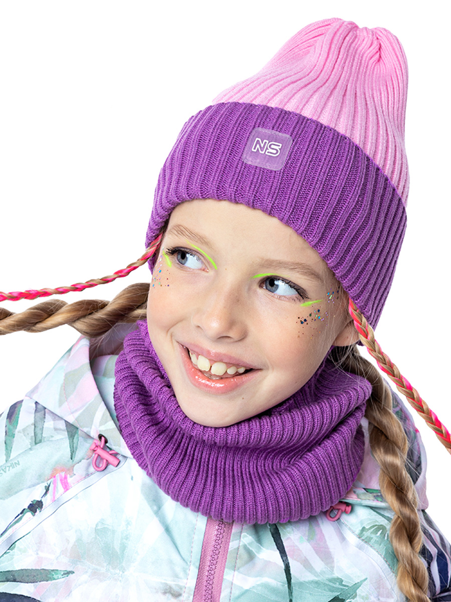

Комплект детский NIKASTYLE 12м8623, фиолетовый/розовый, 50-52, 12м8623