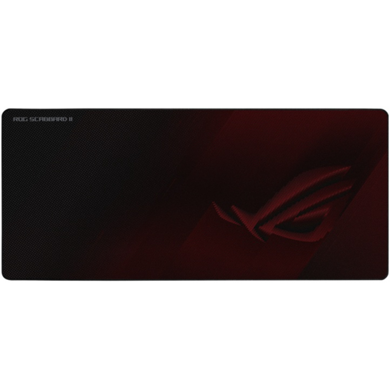 Коврик для мыши ASUS ROG Scabbard II medium черный/красный