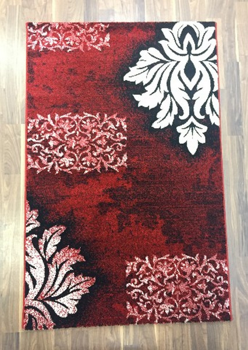 фото Ковер fruzan 4120a прямой красный 080x150 sofia rugs