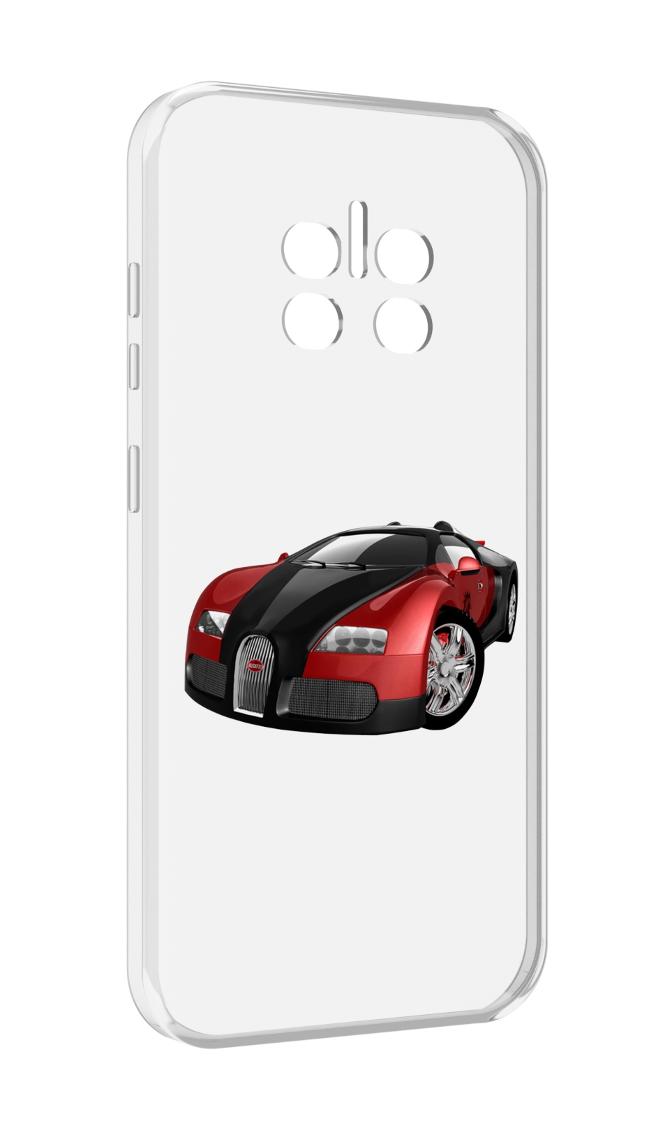 

Чехол MyPads Бука мужской для Doogee V11, Прозрачный, Tocco