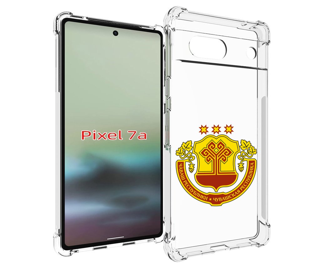 

Чехол MyPads герб-чувашии-чебоксары для Google Pixel 7A, Tocco