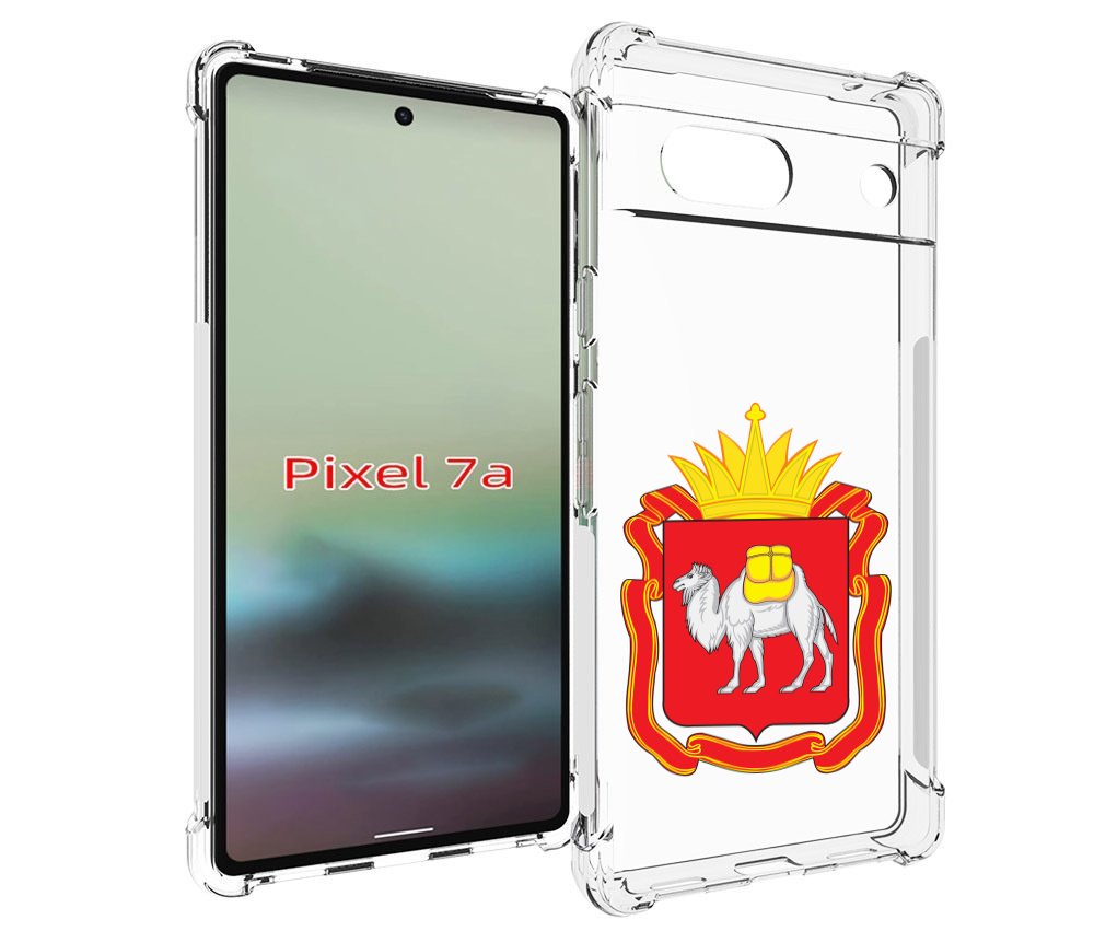 

Чехол MyPads герб-челябинская-область для Google Pixel 7A, Tocco