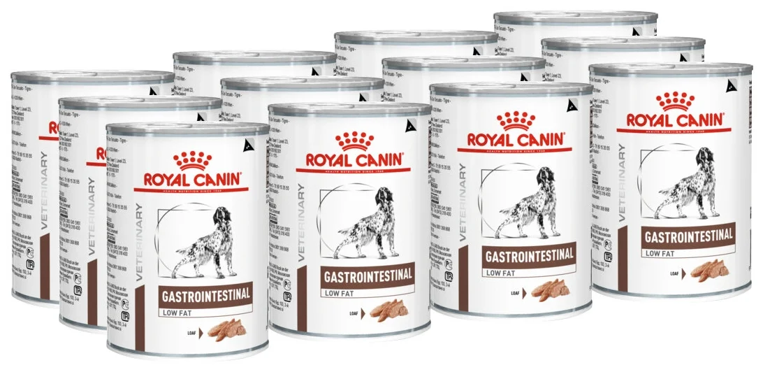 Royal canin low fat gastrointestinal. Gastrointestinal для собак консервы Роял Канин. Роял Канин гастро Интестинал для собак консервы. Роял Канин Гепатик для собак консервы. Роял Карин гастроэоиесиинал консерва.