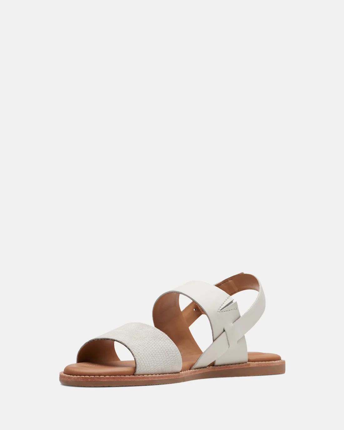 

Сандалии женский Clarks 26171875 белые 42 EU, Белый, 26171875
