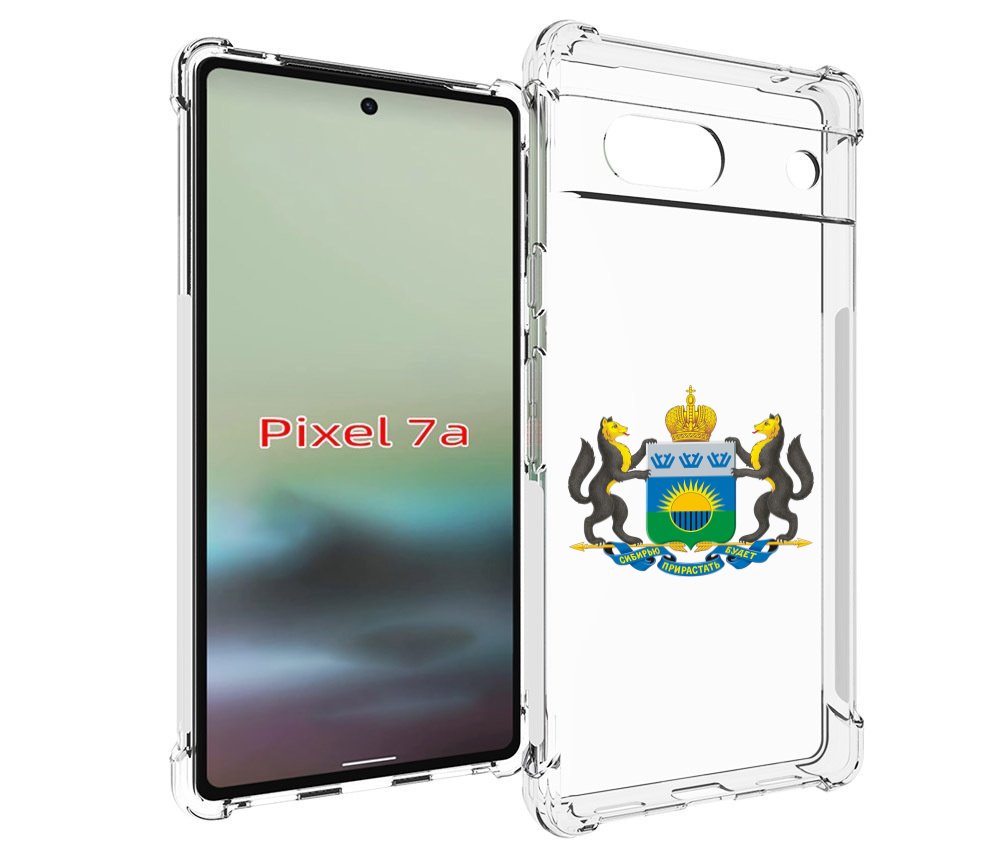 

Чехол MyPads герб-тюменская-область для Google Pixel 7A, Tocco