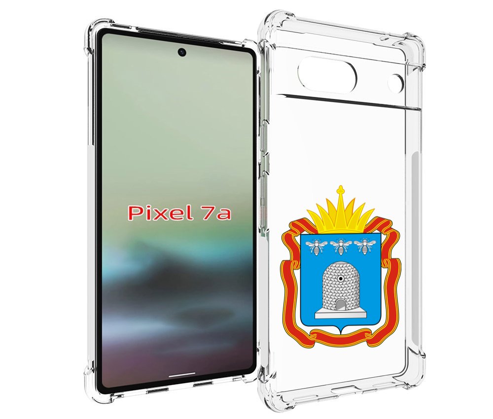 

Чехол MyPads герб-тамбовская-область для Google Pixel 7A, Tocco