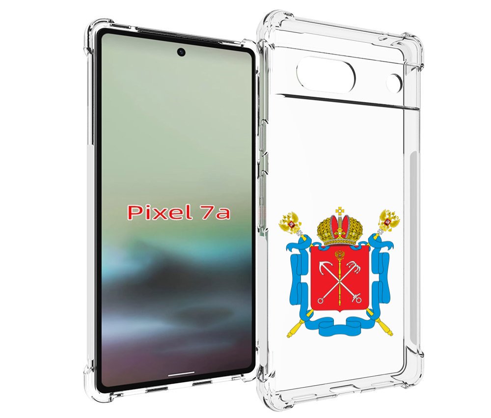 

Чехол MyPads герб-санкт-петербург для Google Pixel 7A, Tocco