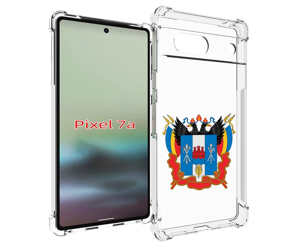 

Чехол MyPads герб-ростовская-область для Google Pixel 7A, Tocco