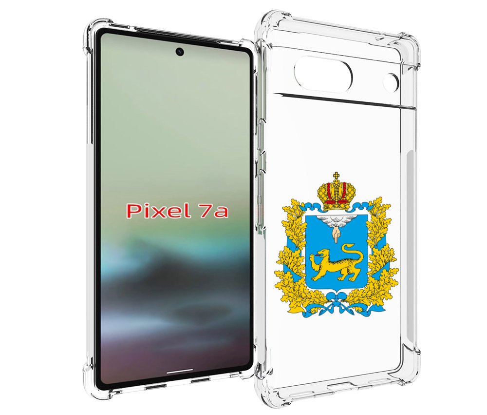 

Чехол MyPads герб-псковская-область для Google Pixel 7A, Tocco