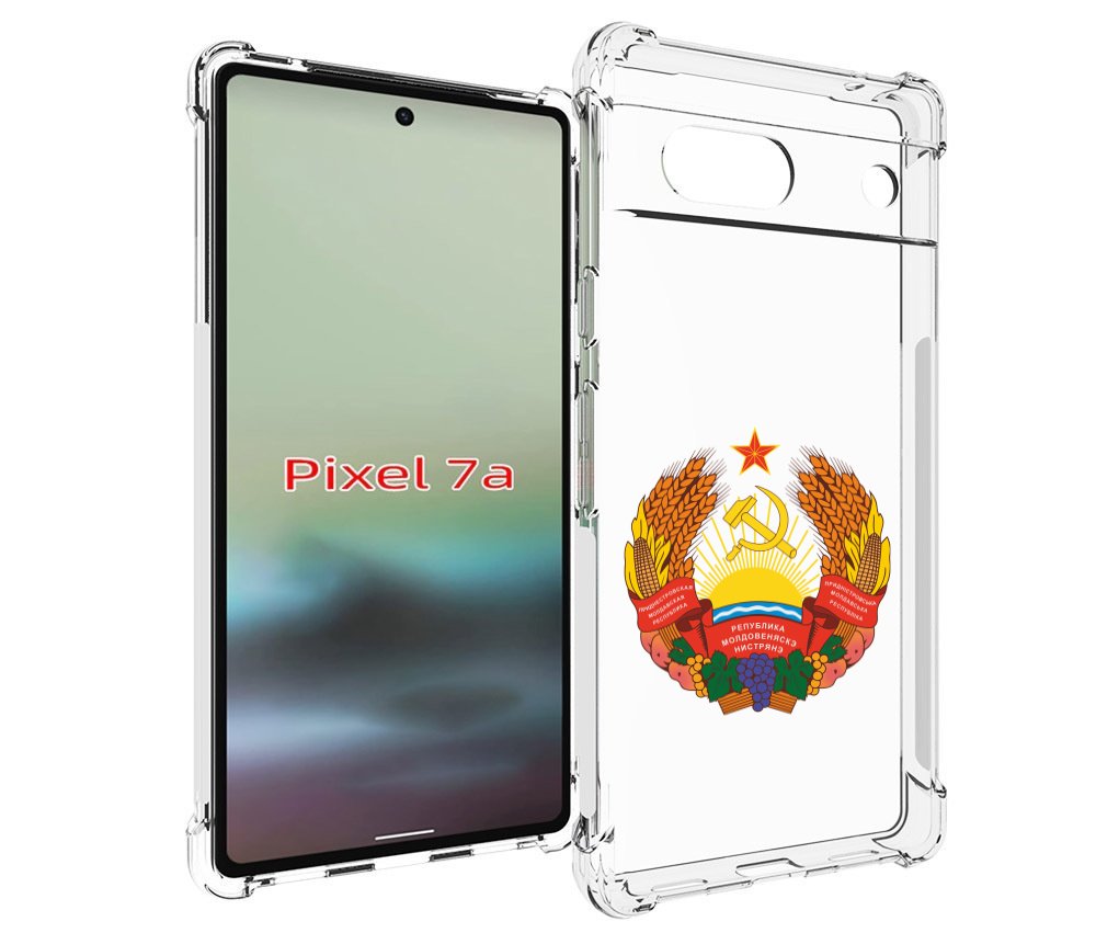 

Чехол MyPads герб-приднестровья для Google Pixel 7A, Tocco
