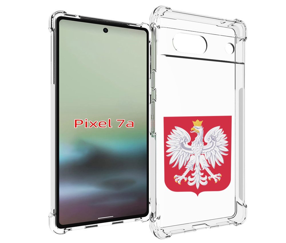 

Чехол MyPads герб-польши для Google Pixel 7A, Tocco