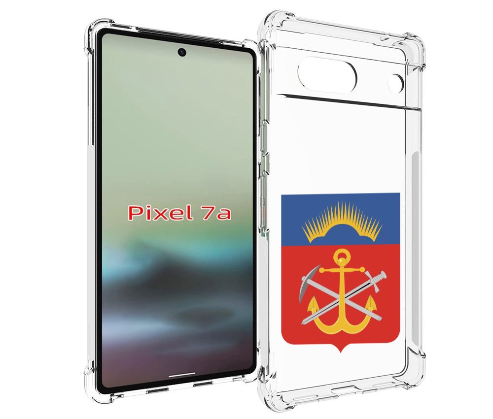 

Чехол MyPads герб-мурманская-область для Google Pixel 7A, Tocco