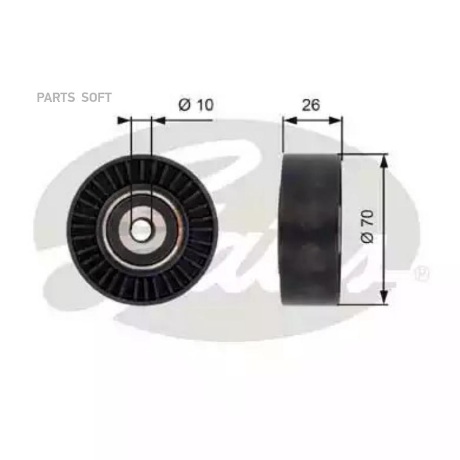 

Ролик Паразитный Gates T36393 Gates арт. T36393