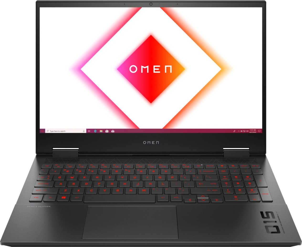 фото Игровой ноутбук hp omen 15-ek0052ur black (2x0k6ea)