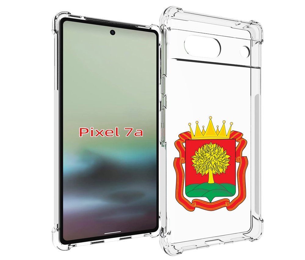 

Чехол MyPads герб-липецкая-область для Google Pixel 7A, Tocco