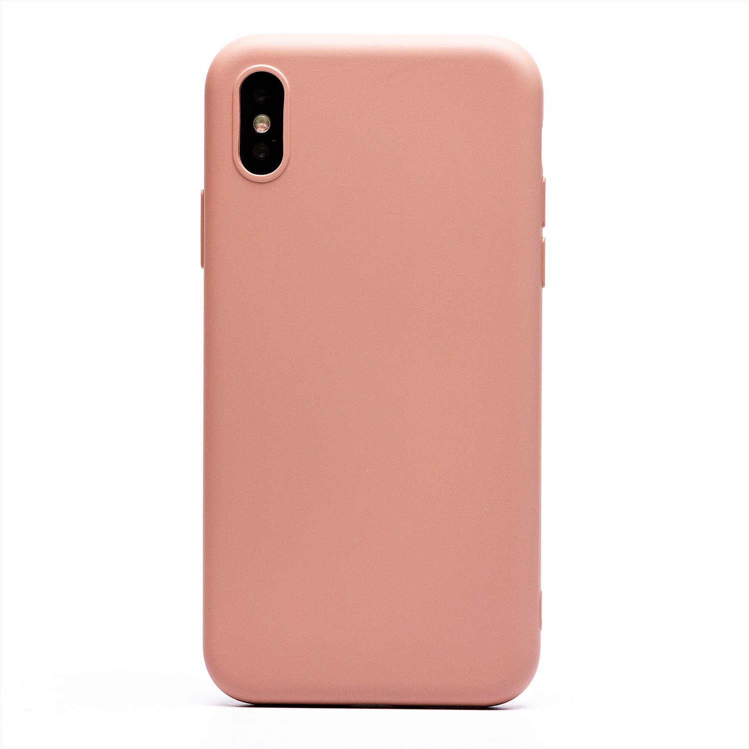 Чехол для iPhone X, iPhone XS силиконовый Soft Touch 2 <пыльная роза>