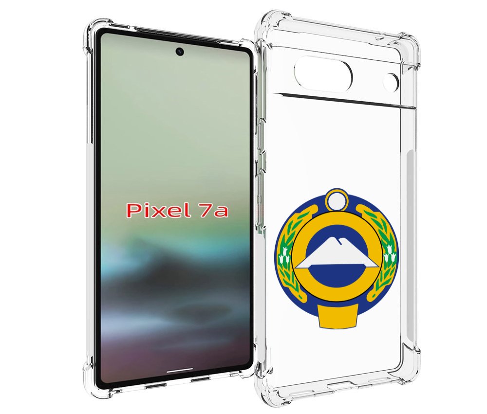 

Чехол MyPads герб-карачаево-черкессия для Google Pixel 7A, Tocco