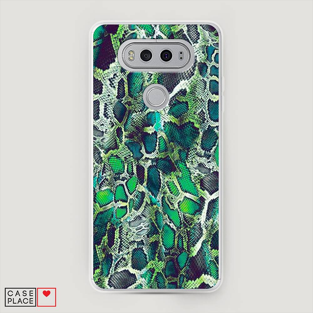 

Чехол Awog "Зеленая кожа змеи" для LG V20, 83350-3