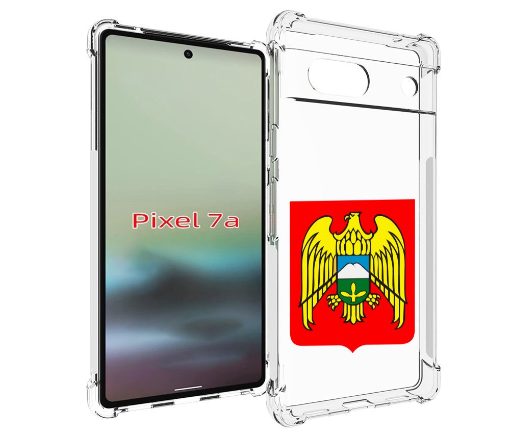 

Чехол MyPads герб-кабардино-балкария-нальчик для Google Pixel 7A, Tocco