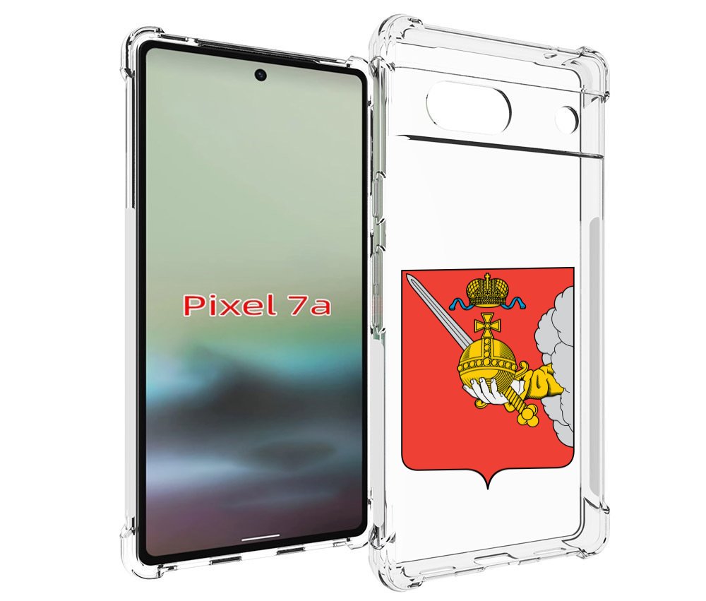 

Чехол MyPads герб-вологодской-области для Google Pixel 7A, Tocco