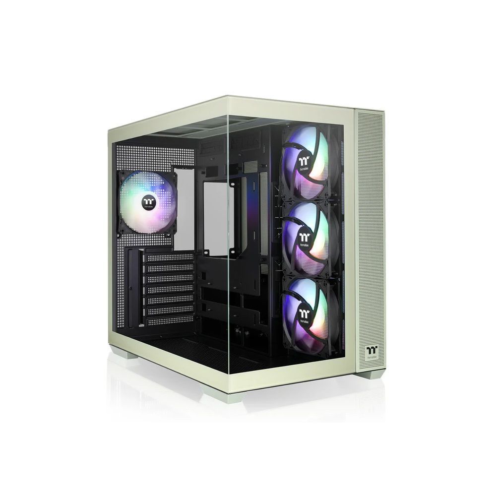 

Корпус компьютерный Thermaltake View 380 TG ARGB (CA-1Z2-00MEWN-00) серый, View 380 TG ARGB