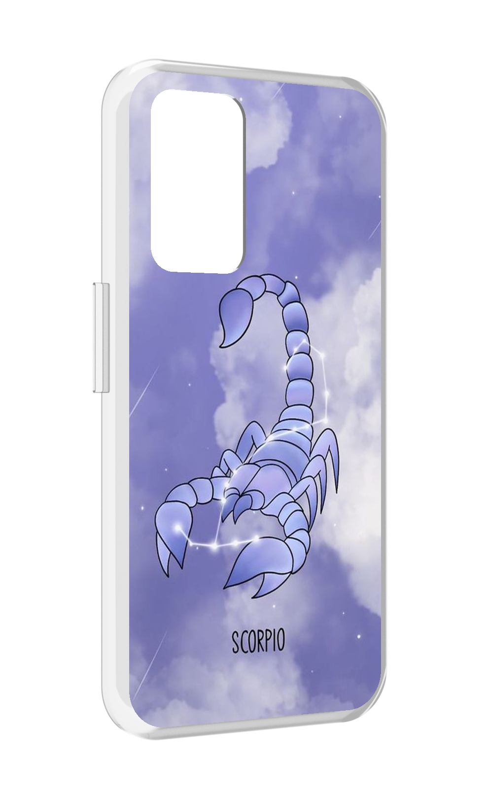 

Чехол MyPads знак зодиака скорпион 2 для Realme GT Neo3T, Прозрачный, Tocco