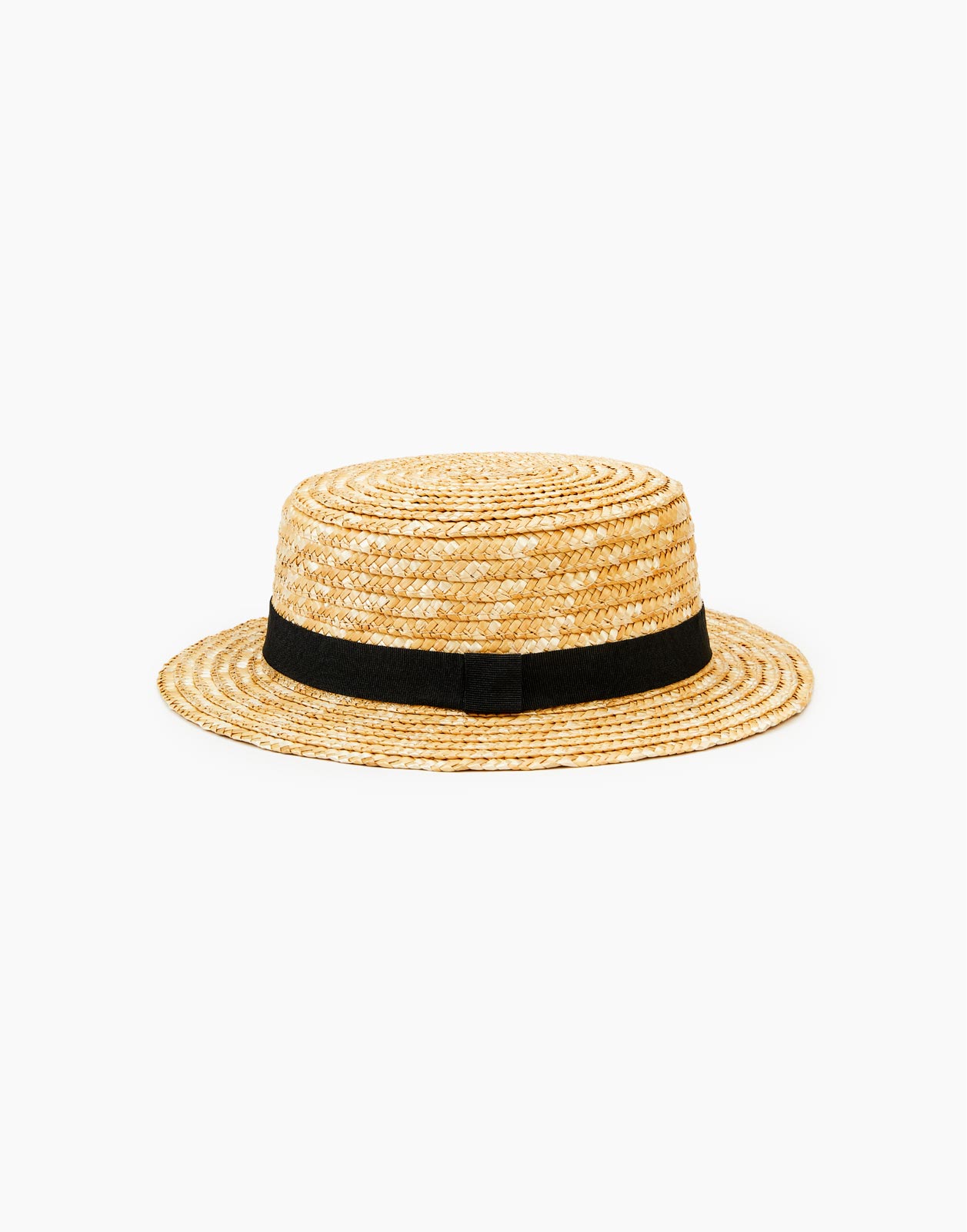 

Бежевая соломенная шляпа для девочки 6-8л, Бежевый, GAS011579