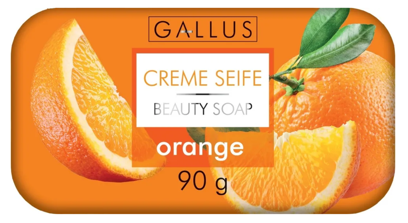 Крем-мыло GALLUS апельсин 90 г