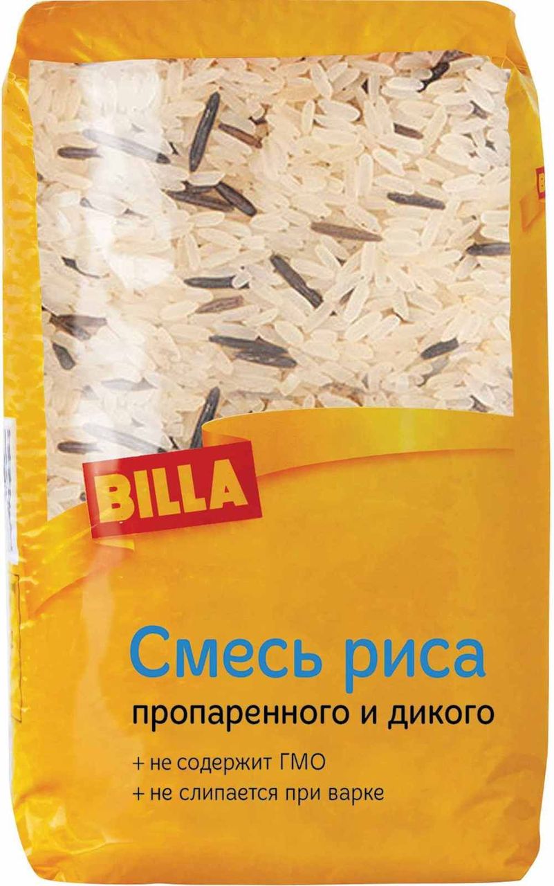 

Смесь риса Billa пропаренный и дикий 500 г