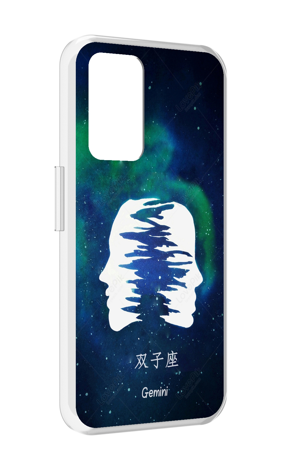 

Чехол MyPads знак зодиака близнецы 6 для Realme GT Neo3T, Прозрачный, Tocco