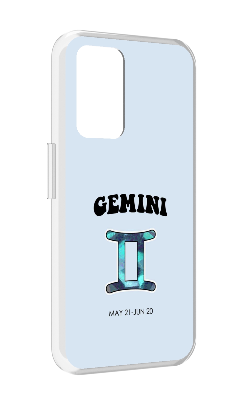 

Чехол MyPads знак зодиака близнецы 1 для Realme GT Neo3T, Прозрачный, Tocco