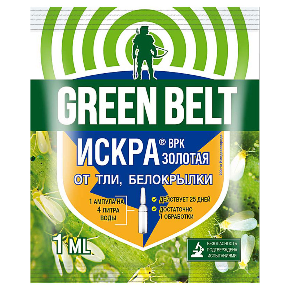 Жидкость от насекомых Green Belt Искра Золотая XXX-932000089 1 мл