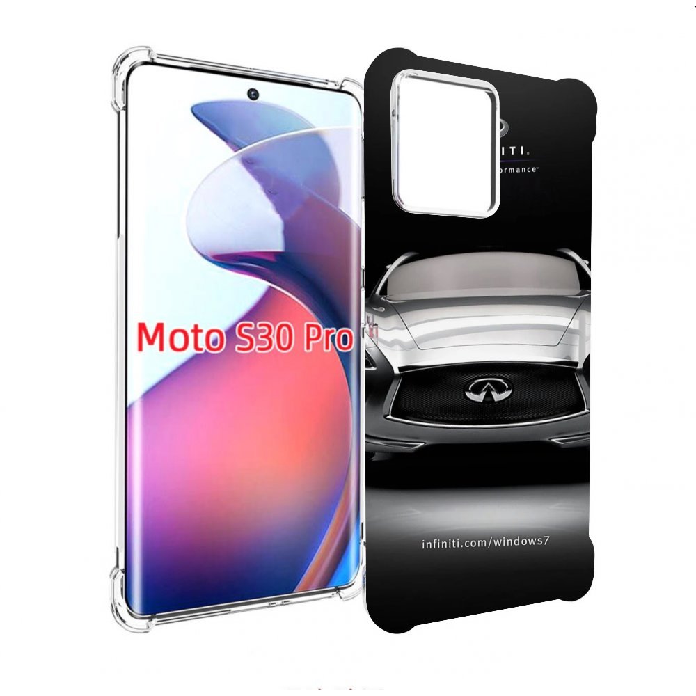 

Чехол MyPads infiniti-инфинити-1 для Motorola Moto S30 Pro, Прозрачный, Tocco