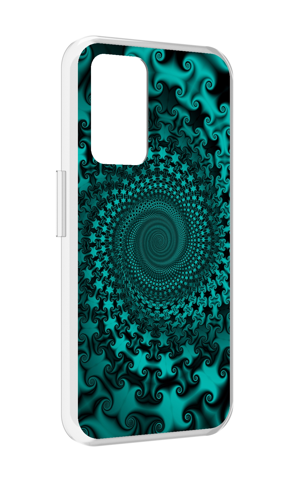 

Чехол MyPads зеленый-гипноз для Realme GT Neo3T, Прозрачный, Tocco
